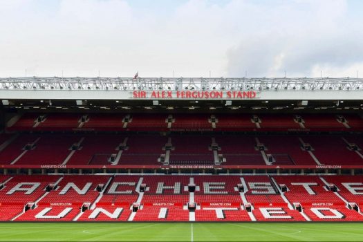 Sir Alex Ferguson Stand at Manchester United Football Club © Manchester United Football