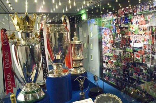 Museum at Manchester United Football Club © Manchester United Football