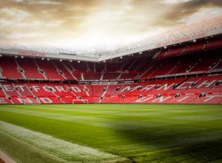 Stadium view at Manchester United Football Club © Manchester United Football