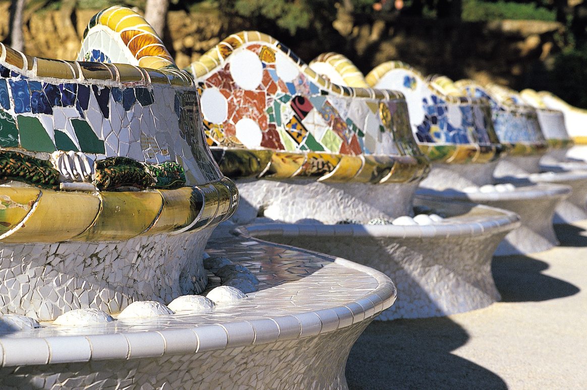 Spain, Barcelona. gaudi, park guell, student travel, school group travel, © Turisme de Barcelona