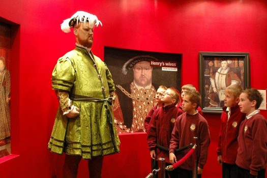 Visitors at Bosworth Battlefield, Leicestershire