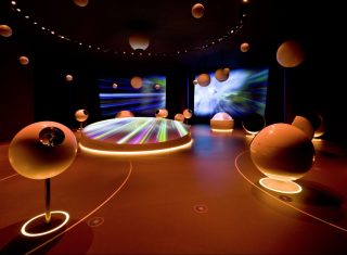 Switzerland, Geneva, CERN, physics,universe of particles permanent exhibition, school group travel, student travel © CERN, Michael Jungblut