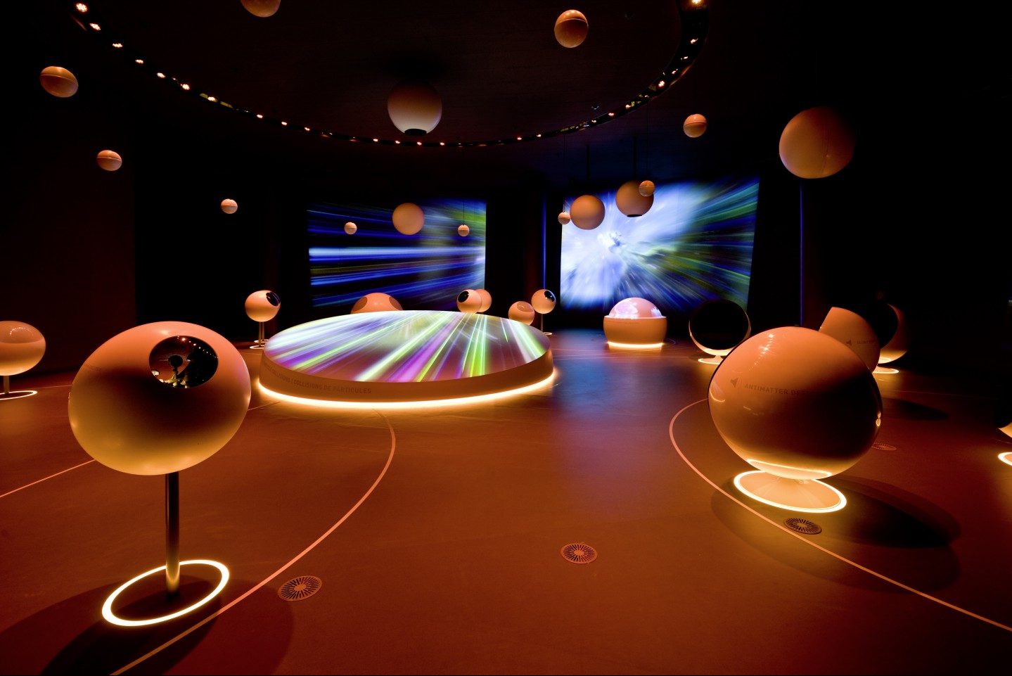 Switzerland, Geneva, CERN, physics,universe of particles permanent exhibition, school group travel, student travel © CERN, Michael Jungblut