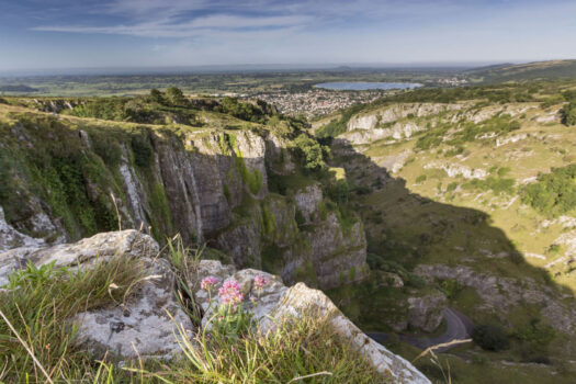 Amazing view of Cheddar Gorge