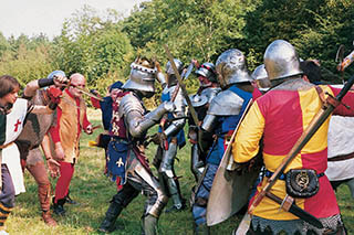 Bosworth Battlefield, Leicestershire - Re-enactment