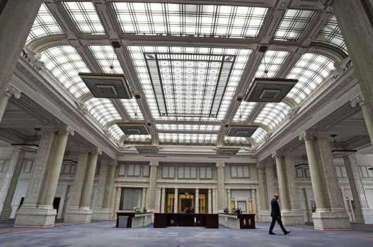 Inside British Music Experience Building, Liverpool