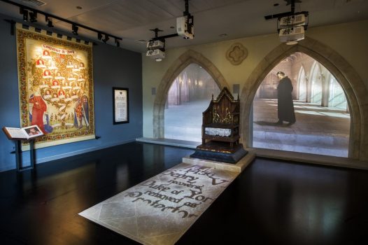 Throne Room- King Richard III Visitor Centre, Leicestershire