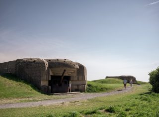 Batterie de Longue sur mer, Normandy