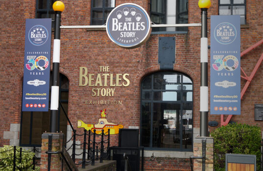 The Beatles story entrance