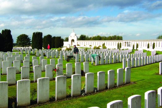 Tyne Cot cemetery ©Commonwealth war graves commission